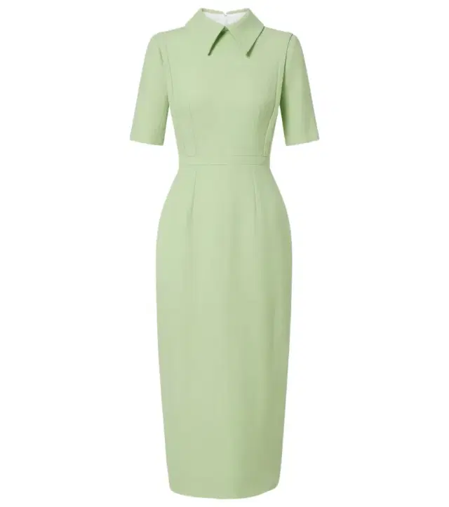 Emilia Wickstead Valletta wool crêpe midi dress
