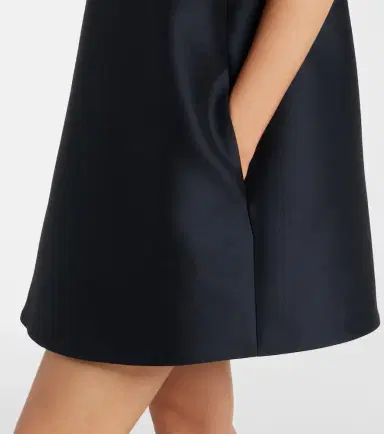 Balenciaga Wool and silk minidress | Thumbnail 2