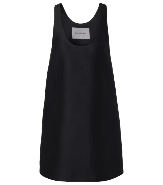Balenciaga Wool and silk minidress