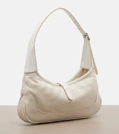 Gucci Jackie Slim Medium GG canvas shoulder bag | Thumbnail 4 Gucci Jackie Slim Medium GG canvas shoulder bag | Thumbnail 4
