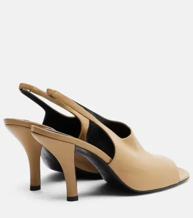 Toteme Contour leather slingback sandals | Thumbnail 4 Toteme Contour leather slingback sandals | Thumbnail 4