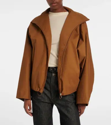 Nour Hammour Francois cotton-blend jacket | Thumbnail 2