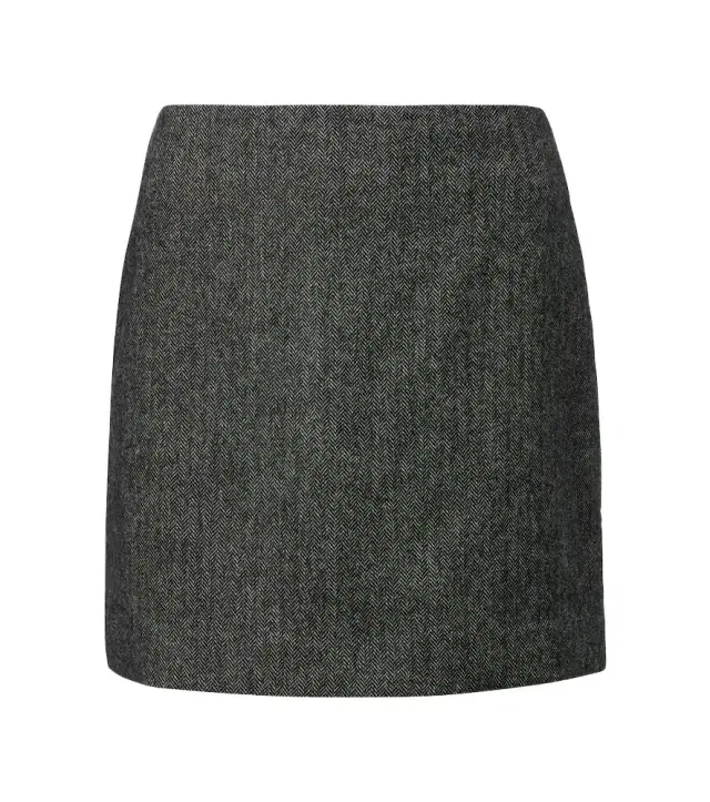 Blazé Milano Coci herringbone wool-blend miniskirt