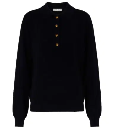 Blazé Milano Blazé Milano Highland wool and cashmere polo sweater | Thumbnail 1 Blazé Milano Blazé Milano Highland wool and cashmere polo sweater | Thumbnail 1