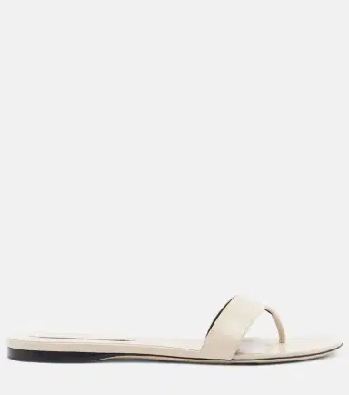 CHRISTEN Helix leather thong sandals | Thumbnail 3