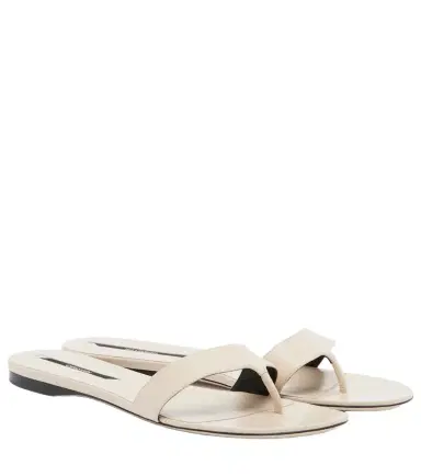 CHRISTEN Helix leather thong sandals | Thumbnail 1