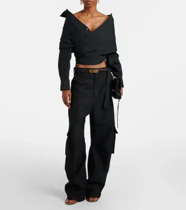 Balenciaga Wool cargo pants | Thumbnail 2