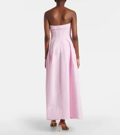 Simkhai Avril cotton-blend bustier gown | Thumbnail 4 Simkhai Avril cotton-blend bustier gown | Thumbnail 4