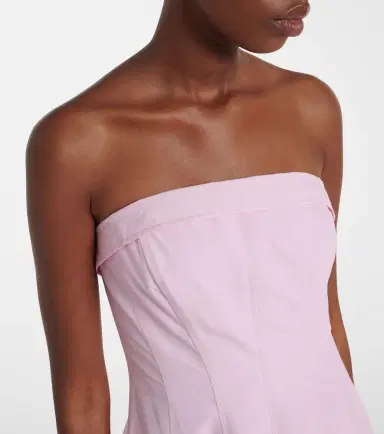 Simkhai Avril cotton-blend bustier gown | Thumbnail 6 Simkhai Avril cotton-blend bustier gown | Thumbnail 6