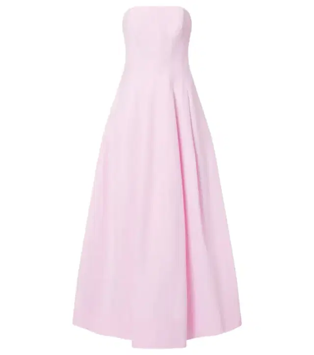 Simkhai Avril cotton-blend bustier gown