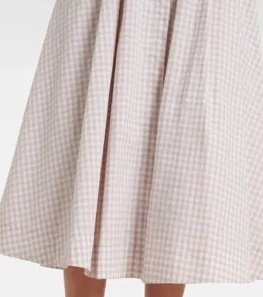 Simkhai Jazz gingham cotton-blend shirt dress | Thumbnail 4 Simkhai Jazz gingham cotton-blend shirt dress | Thumbnail 4