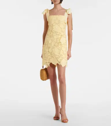 Simkhai Marigolde lace minidress | Thumbnail 3