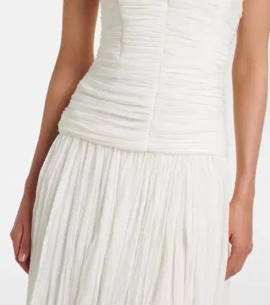 Simkhai Danielle jersey bustier gown | Thumbnail 3 Simkhai Danielle jersey bustier gown | Thumbnail 3