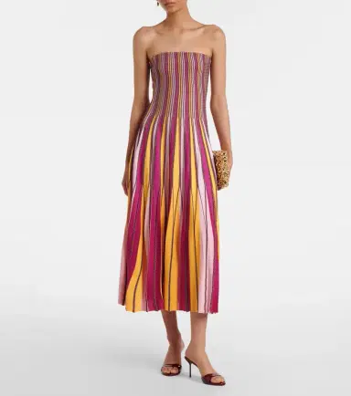 Simkhai Soleil striped midi dress | Thumbnail 3