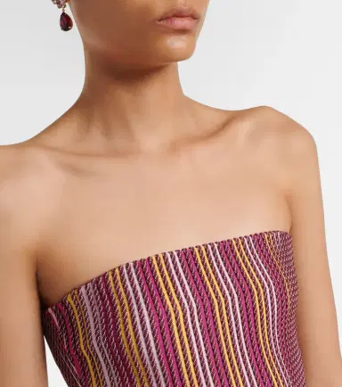 Simkhai Soleil striped midi dress | Thumbnail 4