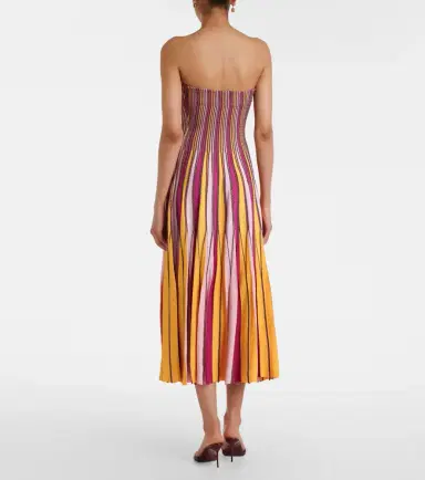 Simkhai Soleil striped midi dress | Thumbnail 5