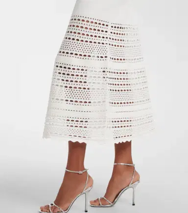 Simkhai Westly open-knit midi skirt | Thumbnail 2