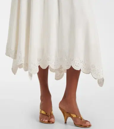 Simkhai Haven linen-blend midi skirt | Thumbnail 5 Simkhai Haven linen-blend midi skirt | Thumbnail 5