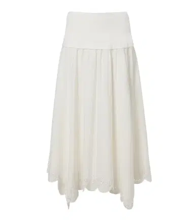 Simkhai Haven linen-blend midi skirt | Thumbnail 1 Simkhai Haven linen-blend midi skirt | Thumbnail 1