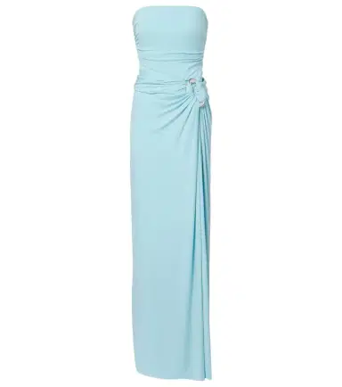 Simkhai Emma gathered bustier gown | Thumbnail 1 Simkhai Emma gathered bustier gown | Thumbnail 1