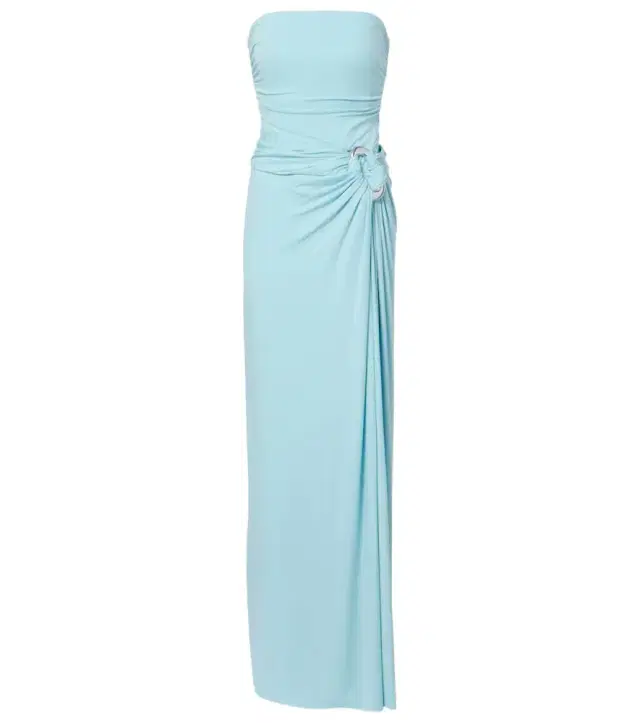Simkhai Emma gathered bustier gown