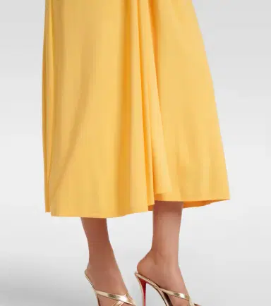 Simkhai Sheyda ruched jersey midi dress | Thumbnail 2