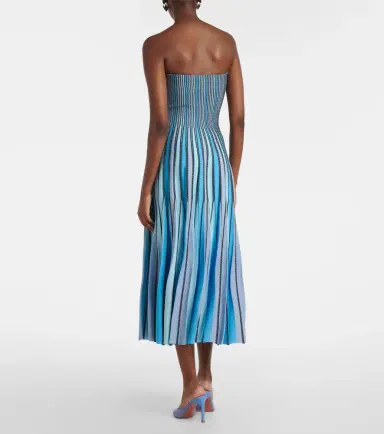 Simkhai Soleil striped midi dress | Thumbnail 6