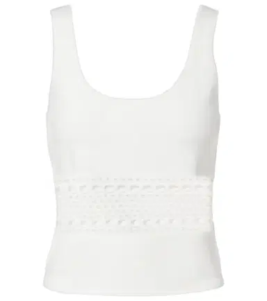 Simkhai Fitzgerald open-knit tank top | Thumbnail 1