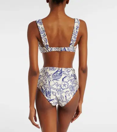 Simkhai Anniston printed bikini top | Thumbnail 2 Simkhai Anniston printed bikini top | Thumbnail 2