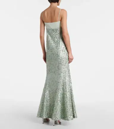 Simkhai Zarena sequined gown | Thumbnail 3 Simkhai Zarena sequined gown | Thumbnail 3