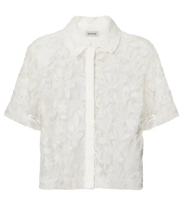 Cotton lace shirt