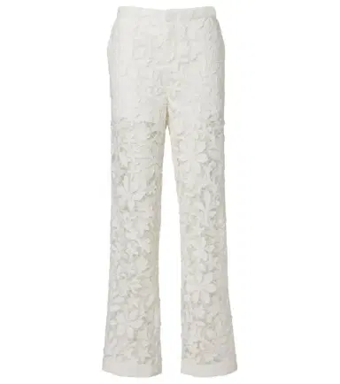Simkhai Floral lace straight pants | Thumbnail 1
