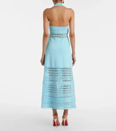Simkhai Blayne open-knit midi dress | Thumbnail 3