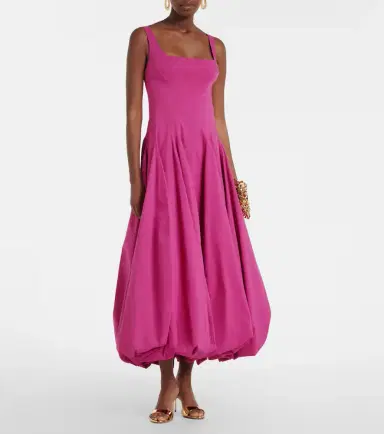 Simkhai Cotton-blend midi dress | Thumbnail 2 Simkhai Cotton-blend midi dress | Thumbnail 2