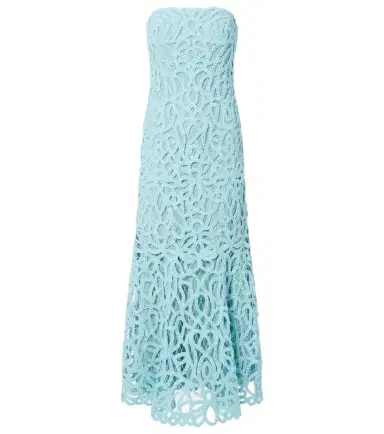 Simkhai Lace guipure cotton-blend bustier dress | Thumbnail 1