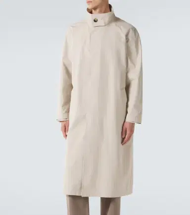 The Row Nivara cotton poplin coat | Thumbnail 3 The Row Nivara cotton poplin coat | Thumbnail 3