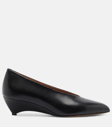 Jil Sander Arc leather pumps | Thumbnail 4