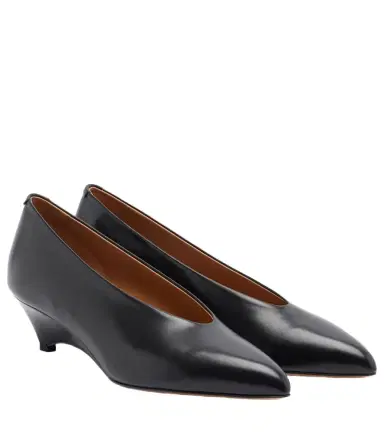 Jil Sander Arc leather pumps | Thumbnail 1