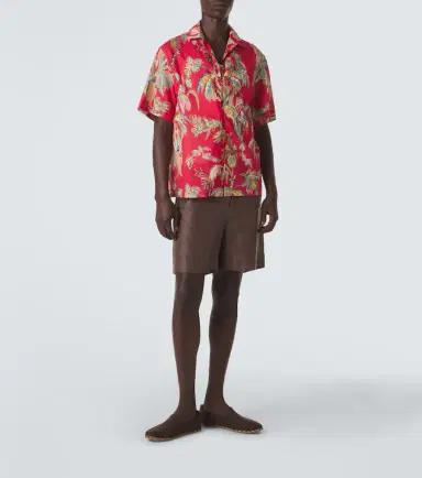 Etro Paisley cotton bowling shirt | Thumbnail 3