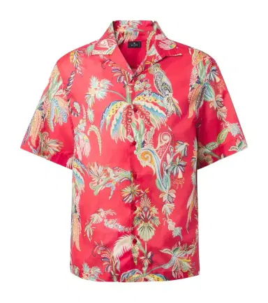 Etro Paisley cotton bowling shirt | Thumbnail 1