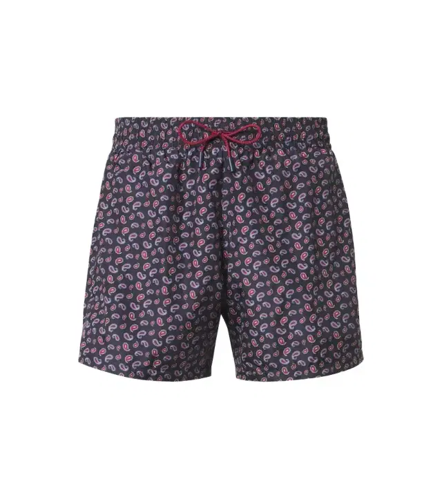 Paisley swim trunks