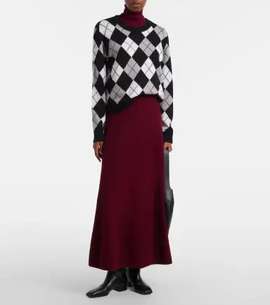 Lisa Yang Antoni argyle cashmere sweater | Thumbnail 4