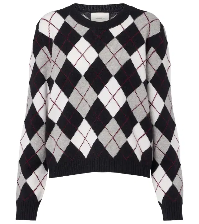 Lisa Yang Antoni argyle cashmere sweater