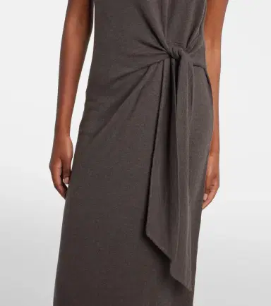 Lisa Yang Angeline cotton and cashmere maxi dress | Thumbnail 3 Lisa Yang Angeline cotton and cashmere maxi dress | Thumbnail 3