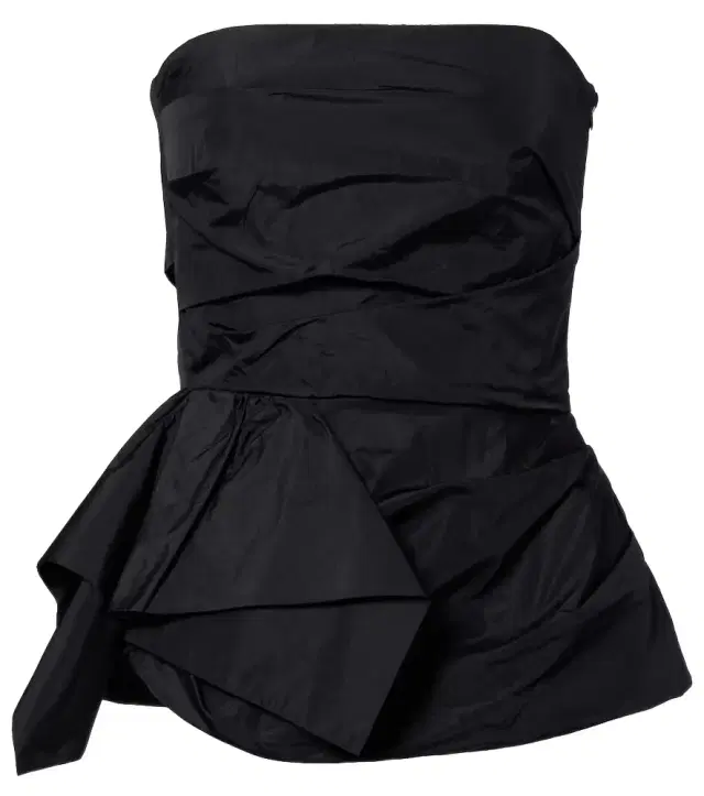 Max Mara Taffeta corset top