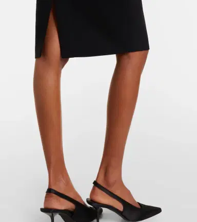 Max Mara Belted cady midi dress | Thumbnail 6