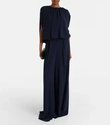 Max Mara High-rise cady wide-leg pants | Thumbnail 4 Max Mara High-rise cady wide-leg pants | Thumbnail 4