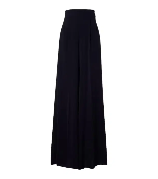 Max Mara High-rise cady wide-leg pants