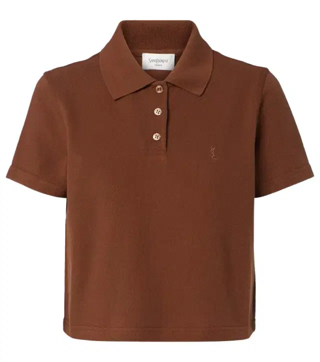 Cassandre cotton piqué polo shirt