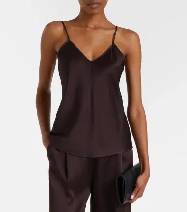 Max Mara Crêpe satin camisole | Thumbnail 6